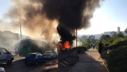 В Иерусалиме взорвался пассажирский автобус 