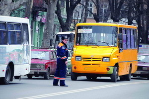 За нашими маршрутками будут следитьиз космоса Первый GPS-город 