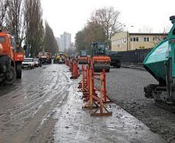 В Киеве снова можно ездить по Здолбуновской улице 