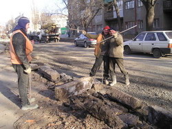 Весна начнется с ремонтов дорог и уборки в зоопарке 