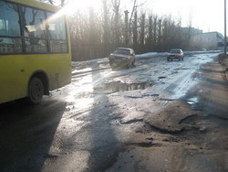 По таким дорогам инвесторы во Львов не доедут 