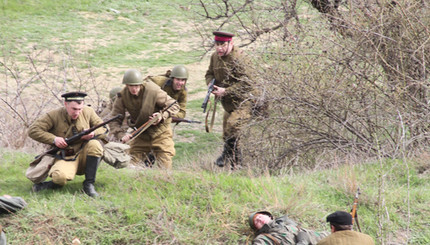 Под Одессой прошла масштабная реконструкция военной битвы