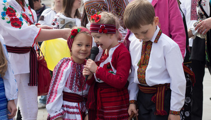 МегаМарш вышиванок в Лондоне