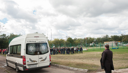 В Одессе простились с убитым регбистом Алексеем Зыбало