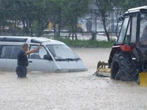 Мощнейшая буря обрушилась на Варшаву