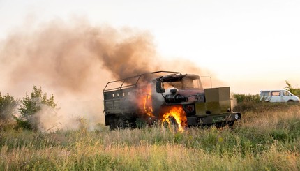 Пограничная застава Мариновка после боя