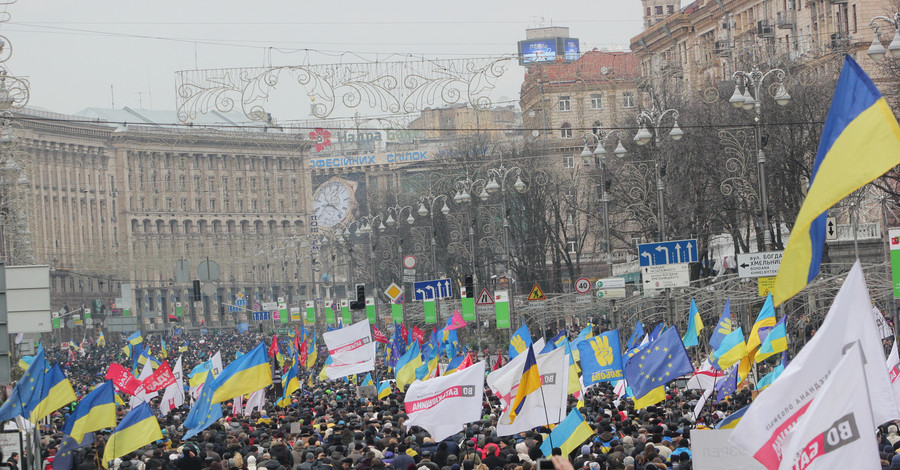 Хроника Евромайдана: Лучшие снимки революции