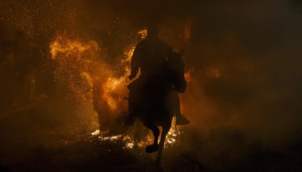 Огненный фестиваль Las Luminarias в Испании