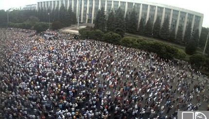 Протесты в Молдове