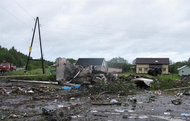 Из состава экипажа в катастрофе в Карелии выжила только стюардесса Юлия Скворцова