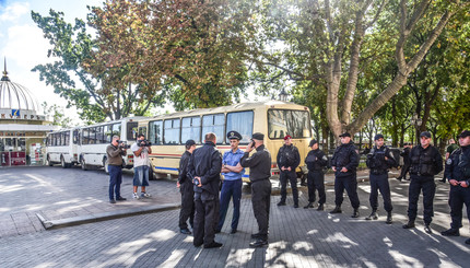 В Одессе во время ЛГБТ-марша произошла драка