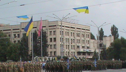 В Запорожье за 15 минут показали военную мощь Украины