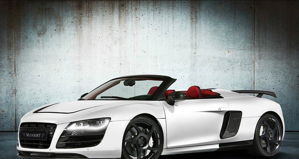 Первые снимки  родстера Audi R8 Spyder с десятицилиндровым двигателем попали в Сеть