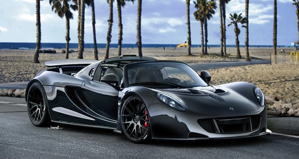 Hennessey Venom GT Spyder с открытым верхом выйдет ограниченной серией 