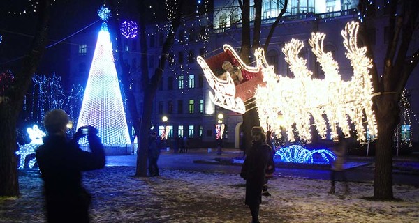 Фотографировать губернаторскую елку запрещено?