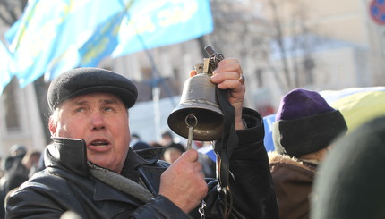 Кто сегодня митинговал в Киеве