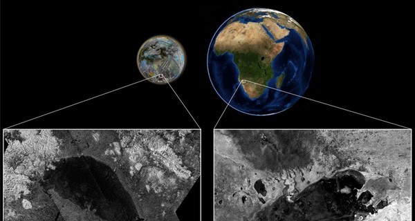На Титане обнаружили точно такое же озеро, как в Африке