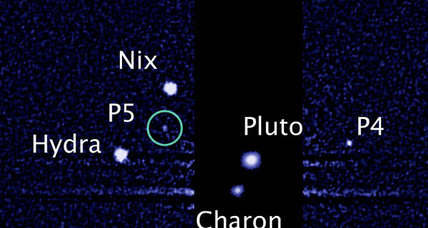 Hubble обнаружил пятый спутник у Плутона