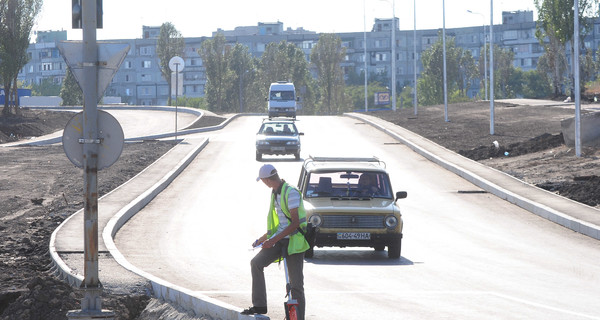 На Бабурке открыли движение по новой дороге