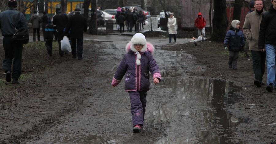 Зима 2012/13:  Проливные дожди, рекордное тепло и метровые сосульки