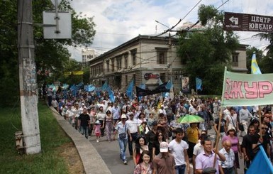 В Крыму прошел митинг памяти жертв депортации