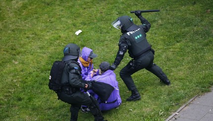 В Гамбурге продолжаются активные протесты против G20 