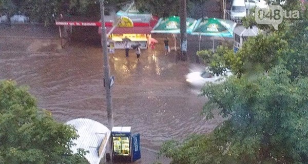 Потоп в Одессе: в городе 