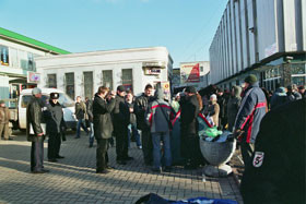 Митингующим пустили кровь 