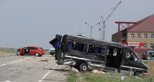 В аварии с маршруткой погиб девятилетний мальчик 