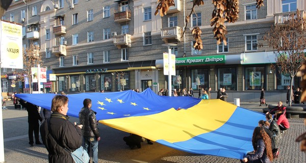 В Днепропетровске собирают свой  Евромайдан