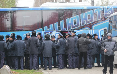 Митингующие захватили здание Киеврады