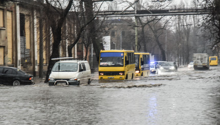 В Одессе выпало свыше половины месячной нормы осадков