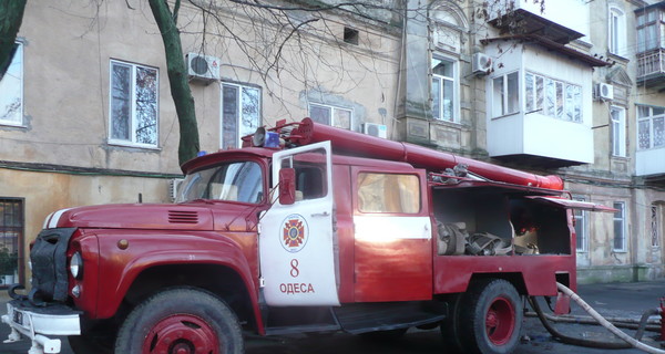 На пожаре в Одессе  погиб ребенок