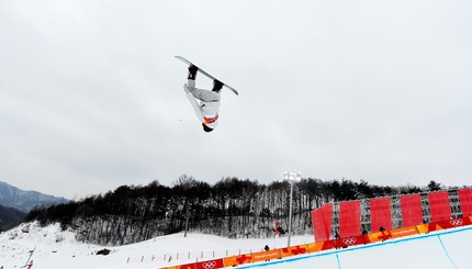 Полет трехкратного олимпийского чемпиона 