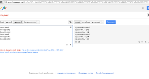 Как переводчик Google из 