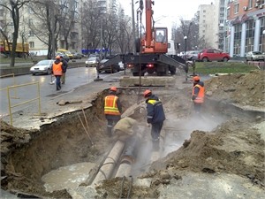 В Киеве без воды остались пять домов и детсад