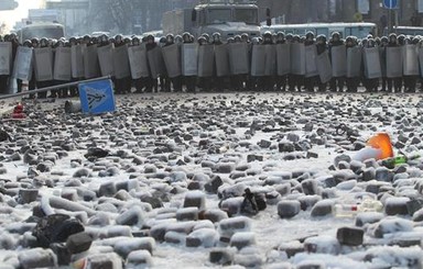 Милиция оценила свои убытки от стычек на Грушевского