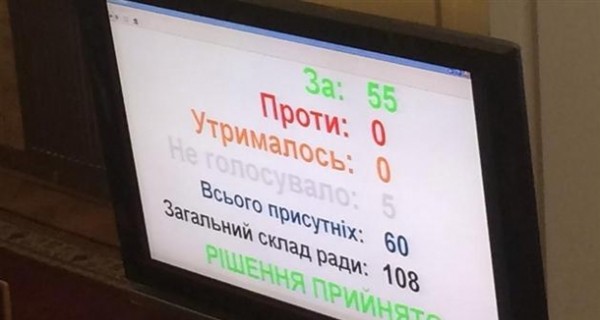 На Закарпатье  признали Народную раду Украины