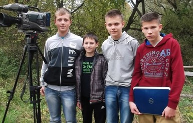 Ровенские школьники сняли кино о разведчиках 