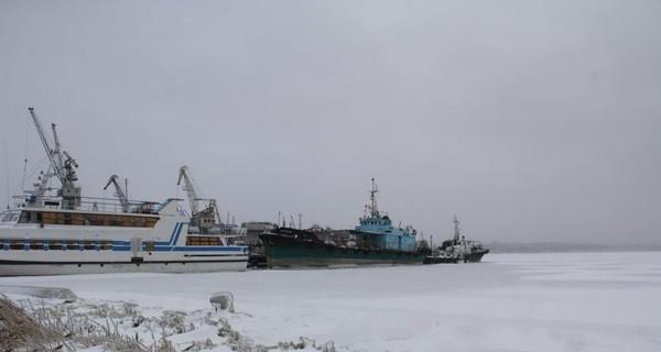 В Крыму начало замерзать Азовское море