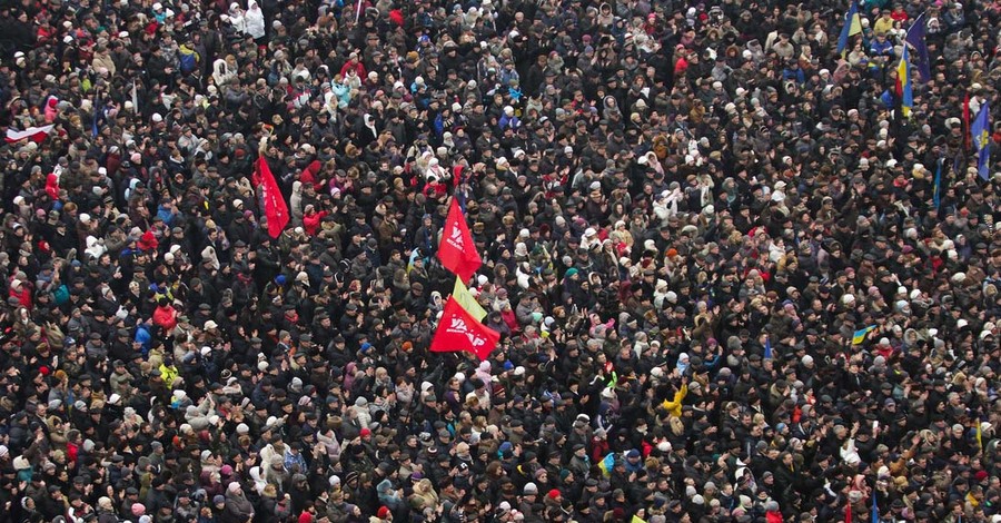 В регионах активисты собрались на Евромайданы