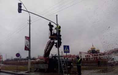 В этом году установят всего два светофора. Денег – нет.