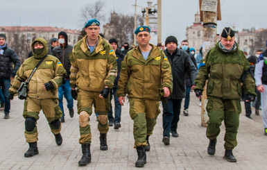 Порядок в Запорожье поддерживают 