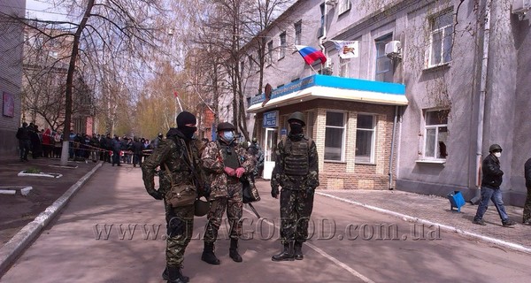 Источники: в Краматорске милицию захватили приезжие