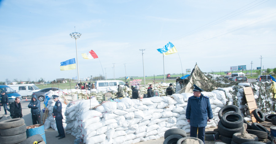 Взрыв на блокпосте случайно могли спровоцировать сами активисты