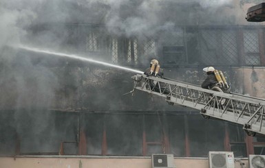 Во Львове горела студенческая церковь