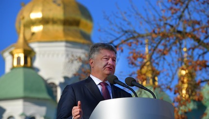 молебен на Софиевской площади 14.10.2018