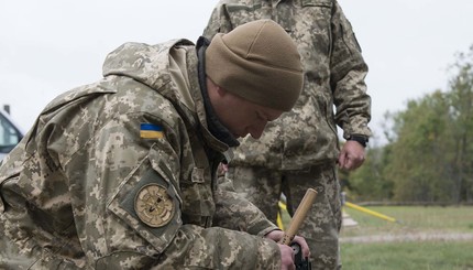 Украинские саперы на международных соревнованиях