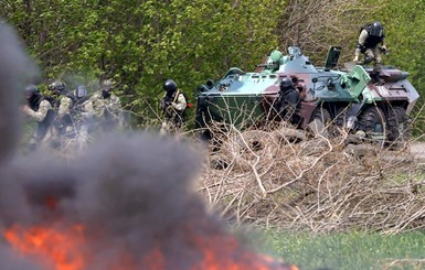 В Минобороны рассказали о ночной стрельбе на востоке Украины