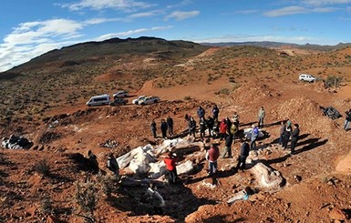  В Аргентине нашли кости самого большого динозавра на Земле